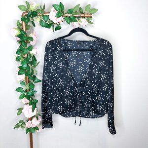 3/$30 Cotton Candy LA Silk Stars Tie Top